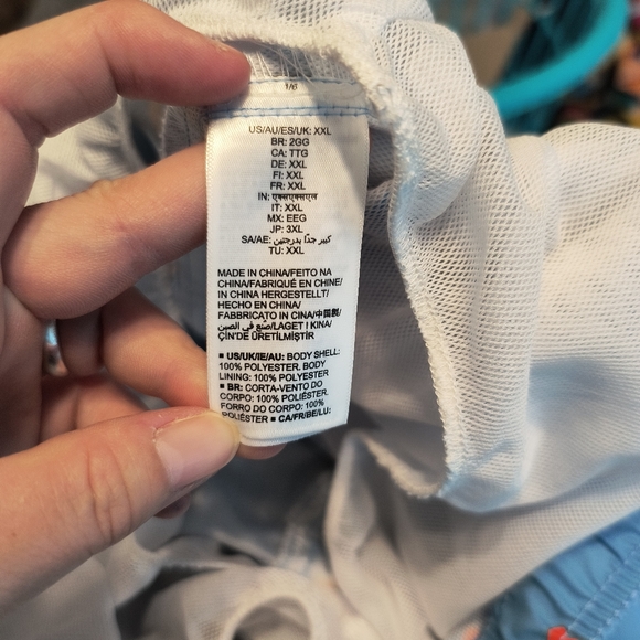 Amazon Essentials Men Quick Dry Swim Trunks Lobster Sz XXL - Picture 6 of 9